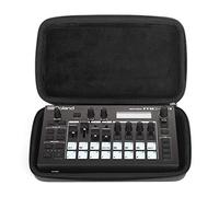 Analog Cases Glide Case para Roland MC-101 o Similar Groovebox (Estuche de Transporte Hecho de EVA Moldeado e Impermeable, Bolsillo de Malla Integrado), Negro.