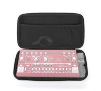 Analog Cases Pulse Case para Behringer TD-3 o Crave o sintetizadores comparables (Estuche de Transporte Hecho de EVA/Nylon Moldeado Duradero, asa cómoda, Bolsillo de Malla Integrado), Negro
