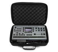Analog Cases Pulse Case para Elektron Octactrack o similares (Bolsa de Transporte de EVA/Nylon Moldeado, con asa de Goma Robusta), Negro