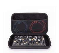 Analog Cases Pulse Case para MakeNoise 0-Coast o Dispositivos similares (Bolsa de Transporte de EVA/Nylon Moldeado, Resistente, con asa de Goma Robusta), Negro