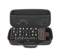 Analog Cases Pulse Case para Moog Mother-32 / DFAM/Subharmonicon y sintetizadores similares (Estuche de Transporte de EVA/Nylon Moldeado, Resistente, con asa de Goma Robusta), Negro