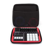 Analog Cases Pulse Case para Native Instruments Maschine MK3 / Maschine Plus (Estuche de Transporte Hecho de EVA/Nylon Moldeado Duradero, con asa de Goma Robusta), Negro
