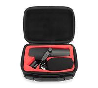 Analog Cases Pulse Estuche para Shure SM7B, Estuche (Material EVA Resistente, Cremallera Integral, Ajuste, asa de Transporte cómoda, Dimensiones compactas), Negro