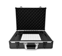 Analog Cases Unison Case para los Controladores Ableton Push 2 o similares (Estuche de Transporte, protección de Esquina de Aluminio, Tapa Acolchada con asa), Negro