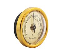 Analog Humidor Hygrometer - 45mm Tester | Alta Accuracy Humidity Gauge Hygrometer, Magnetic Back Design, Universal Humidity Tester For Musical Instruments And Gabinets