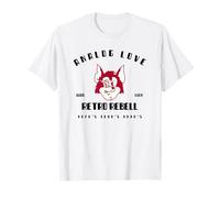 Analog Love Retro Rebell 1970s 1980s 1990s (Gráfico) Camiseta