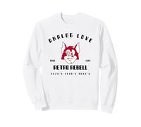 Analog Love Retro Rebell 1970s 1980s 1990s (Gráfico) Sudadera