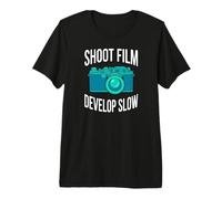 Analog Photography Shoot Film Develop Slow Camiseta Premium