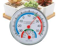 Analog Thermograph Humidity Gauge - 5.12 inch Real-Time Monitoring Display