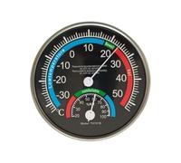 Analog Thermometer Hygrometer - Mechanical Indoor Outdoor Gauge