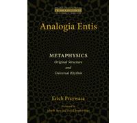 Analogia Entis: Metaphysics: Original Structure and Universal Rhythm (Resourcement: Retrieval & Renewal in Catholic Thought)