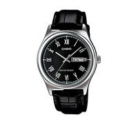 Reloj de pulsera de cuarzo Casio para hombre MTP-V006L-1B - esfera negra cl?s...