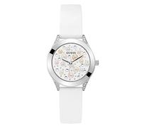 Guess Reloj de mujer Analógico Pearl GW0381L1 Silicona Blanco Swarovski
