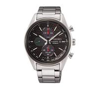 Analógico Modelo Macchina Sportiva Crono Solar ESF Negra. Marca Seiko