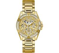 Guess Reloj de Mujer Queen GW0464L2 Analógico Multifunción Acero Dorado