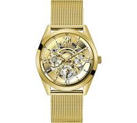 GUESS Reloj analógico oro / negro / plata / blanco, Talla One Size
