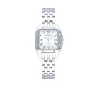 Radiant - Colección Bahamas - Reloj analógico de Pulsera para Mujer. Reloj de Brazalete con Esfera Plateada y Correa de Acero. Tamaño 28mm. 3ATM.