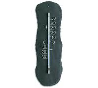 Análogo Termómetro de Exterior TFA 12.5012 Pizarra Impermeable Metal Único