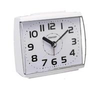 Analogue Alarm Clock for Elderly,quiet Non Ticking with Snooze And Backlight,crescendo Loud Alarm,big Numbers for Easy Reading,battery Operated,whitez
