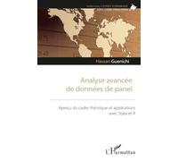 Analyse avancée de données de panel: Aperçu du cadre théorique et applications avec Stata et R (L'Esprit Économique)