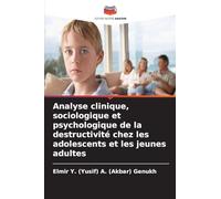 Analyse clinique, sociologique et psychologique de la destructivité chez les adolescents et les jeunes adultes