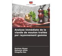 Analyse immédiate de la viande de mouton traitée par rayonnement gamma