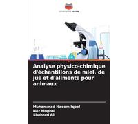 Analyse physico-chimique d'échantillons de miel, de jus et d'aliments pour animaux