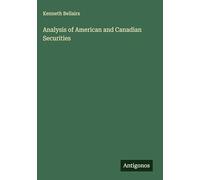 Analysis of American and Canadian Securities