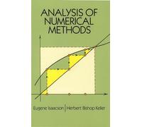 Analysis of Numerical Methods (Dover Books on MaTHEMA 1.4tics)