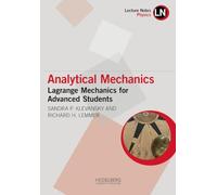 Analytical Mechanics: Lagrange Mechanics for Advanced Students