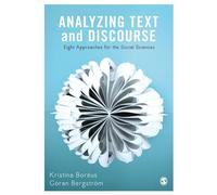 Analyzing Text and Discourse: Eight Approaches for the Social Sciences