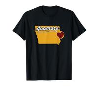 Anamosa Iowa | IA USA Ciudad - Cute Souvenir - US City State Camiseta