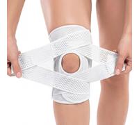 ANAMPION Rodillera Deportivas Ajustable Rodilleras Menisco y Ligamentos con Estabilizadores Laterales y Almohadillas de Rótula para Dolor de Artritis,Correr,Voleibol,Béisbol,Para Hombres y Mujeres