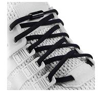 anan520 Cordones elásticos para zapatos sin atar para adultos, niños, ancianos, sistema con cordones elásticos para zapatos (2 pares), 02-Negro, X-Large