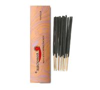 Anandam Auroshikha Agarbathies Mini varillas de incienso. Tiempo de combustión aprox. 15 minutos. Solo 10 cm de longitud. Ideal para tiempos de ahumado más cortos, espacios pequeños y un aroma más