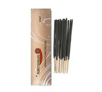 Anandam Auroshikha Agarbathies Mini varillas de incienso. Tiempo de combustión aprox. 15 minutos. Solo 10 cm de longitud. Ideal para tiempos de ahumado más cortos, espacios pequeños y un aroma más