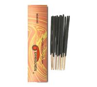 Anandam Auroshikha Agarbathies Mini varillas de incienso. Tiempo de combustión aprox. 15 minutos. Solo 10 cm de longitud. Ideal para tiempos de ahumado más cortos, espacios pequeños y un aroma más