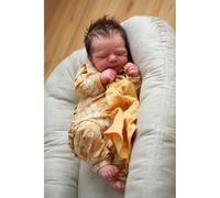 Anano 46 Cm Muñeca Reborn De Silicona Entera,Bebes Reborn De Silicona Cuerpo Entero, Newborn Que Se Pueda Bañar, Kit para Hacer Bebe Newborn Silicone para Chicas