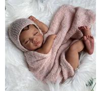 Anano Afroamericana Muñecas Reborn Femenino 48cm Biracial Muñecas Reborn Silicona Suave Negro Oddler Venas Realistas Mixta Con Pelo Suave Para Niños 3+