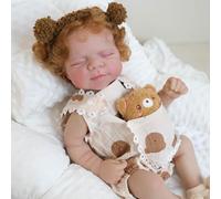 Anano Bebe Reborn 45CM Muñecas Reborn Bebe Reborn SiliconaS Cuerpo Completo Muñecas para Niñas Reborn Bebes Reborn Rreborn Silicona Cuerpo Completo Muñeca Reborn Bebe De Silicona Mini Baby
