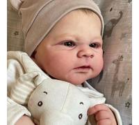 Anano Bebe Reborn De Vinilo 43 Cm Muñecas Realistas,Muñeca De Trapo Bebe Reborn Realista,Un Recién Nacido De Verdad Se Puede Posar Regalo De Cumpleaños para Los Niños