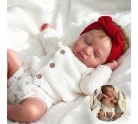Anano Bebe Reborn Niña Cuerpo Completo, 50CM Muñecas Bebe Reborn Realista, Bebes Reborns De Vinilo Cuerpo Entero Realistas Y Reciennacida