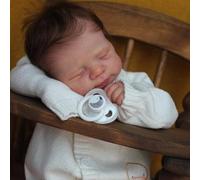 Anano Bebe Reborn Silicona 45cm Muñeca Realista Bebe Reborn Silicona Bebés Reborn Reales Boneco Bebe Personalizada Muñeca con Chupete