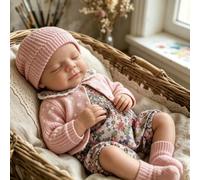 Anano Bebe Reborn Silicona Cuerpo Completo 30 CM Muñeca De La Niña Que Ha Renacido,Muñeca Silicona Bebe Reborn Realista,Se Puede Posar Un Regalo para Mi Ser Querido