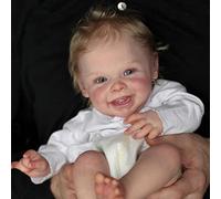 Anano Bebe Reborn, Una Sonrisa Desde El Corazón 50cm Bebés Reborn Reales Muñecos Personalizados, Muñecas Tamaño Real Bebe Reborn Y Que Pesen, para Alzheimer