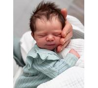 Anano Bebes Reborn De Silicona Cuerpo Entero Realistas Y Reciennacida 45cm Todo Silicona Muñecos Que Parecen De Verdad Muñecos Bebes Reborn Reales Recien Nacidos Realistas con Ropa