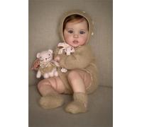 Anano MuñEca Bebe Reborn 20 CM Reborn Dolls Mujer Flexible 48 Cm MuñEca Be be Re-Born Entero Sin Algodon Bebe Realista NiñA Re Born De Silicona NiñA