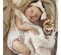 Anano Muñeca Bebe Reborn Laura, Recién Nacida De 19 Pulgadas De Vida Real Muñeca Reborn, Se Ve Realmente Suave Y La Ropa De Tela Es El Regalo Ideal para Un Niño De 3 Años +