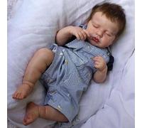Anano Muñeca Reborn 50 Cm Bebe Reborn Niño,Chicos con Vinilo De Cuerpo Entero Una Vida como Si Renaciera,Muñeca Reborn De Aspecto Realista Regalos con Accesorios