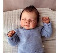 Anano Muñeca Reborn Realista 18 Pulgadas De Silicona Bebé Que Parece Real Recién Nacido Niña - Colección De Obras De Arte